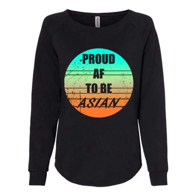 Proud Af To Be Asian American And Aapi Gift Womens California Wash Sweatshirt