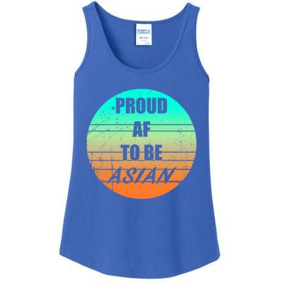 Proud Af To Be Asian American And Aapi Gift Ladies Essential Tank