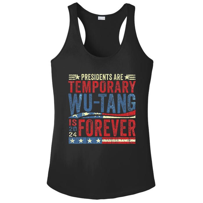 Presidents Are Temporary W.U.T.A.N.G Is Forever 2024 Ladies PosiCharge Competitor Racerback Tank