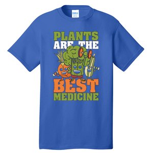 Plants Are The Best Vegan Lifestyle Vegetable Lover Veganism Gift Tall T-Shirt