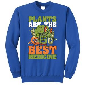 Plants Are The Best Vegan Lifestyle Vegetable Lover Veganism Gift Tall Sweatshirt