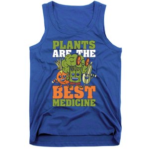 Plants Are The Best Vegan Lifestyle Vegetable Lover Veganism Gift Tank Top