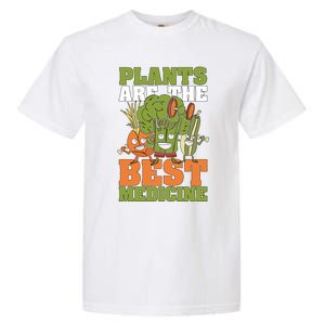 Plants Are The Best Vegan Lifestyle Vegetable Lover Veganism Gift Garment-Dyed Heavyweight T-Shirt