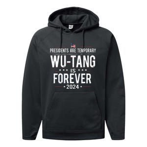 Presidents Are Temporary W.U.T.A.N.G Is Forever 2024 Performance Fleece Hoodie