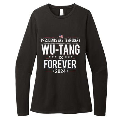 Presidents Are Temporary W.U.T.A.N.G Is Forever 2024 Womens CVC Long Sleeve Shirt