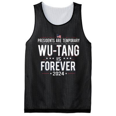 Presidents Are Temporary W.U.T.A.N.G Is Forever 2024 Mesh Reversible Basketball Jersey Tank