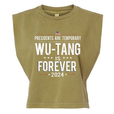 Presidents Are Temporary W.U.T.A.N.G Is Forever 2024 Garment-Dyed Women's Muscle Tee