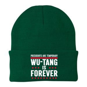 Presidents Are Temporary W.U.T.A.N.G Is Forever 2024 Knit Cap Winter Beanie