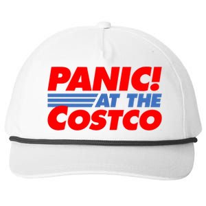 Panic At The Costco Funny Meme Snapback Five-Panel Rope Hat