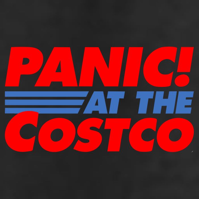 Panic At The Costco Funny Meme 25L Jumbo Tote