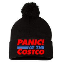 Panic At The Costco Funny Meme Pom Pom 12in Knit Beanie