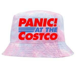 Panic At The Costco Funny Meme Tie-Dyed Bucket Hat