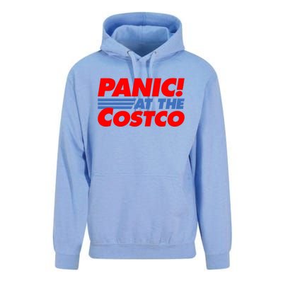 Panic At The Costco Funny Meme Unisex Surf Hoodie