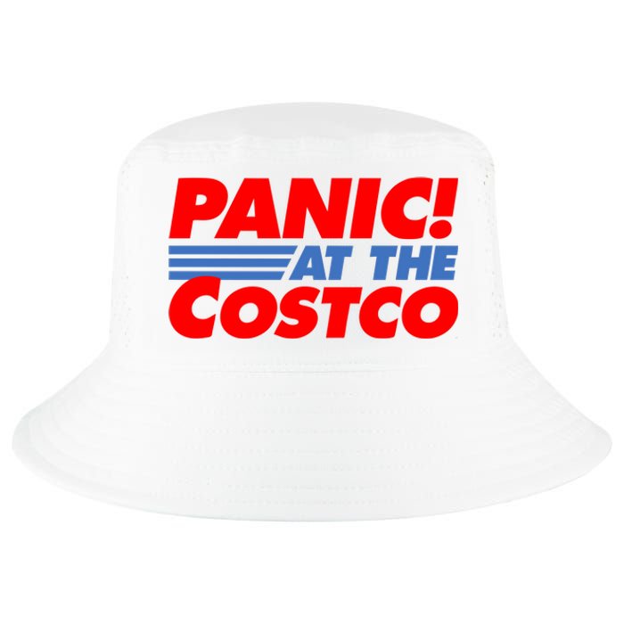 Panic At The Costco Funny Meme Cool Comfort Performance Bucket Hat