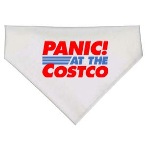 Panic At The Costco Funny Meme USA-Made Doggie Bandana