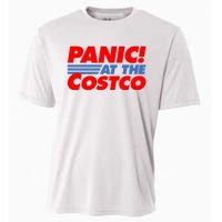 Panic At The Costco Funny Meme Cooling Performance Crew T-Shirt