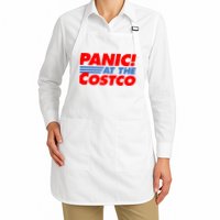 Panic At The Costco Funny Meme Apron