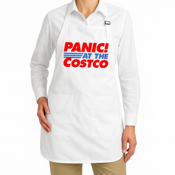Panic At The Costco Funny Meme Apron