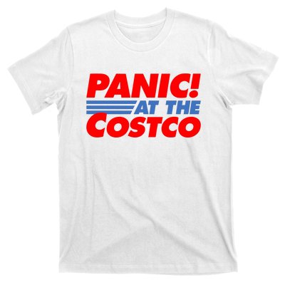 Panic At The Costco Funny Meme T-Shirt