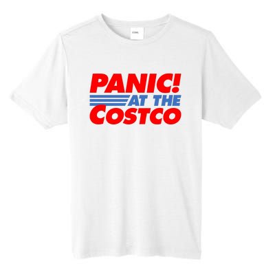 Panic At The Costco Funny Meme Tall Fusion ChromaSoft Performance T-Shirt