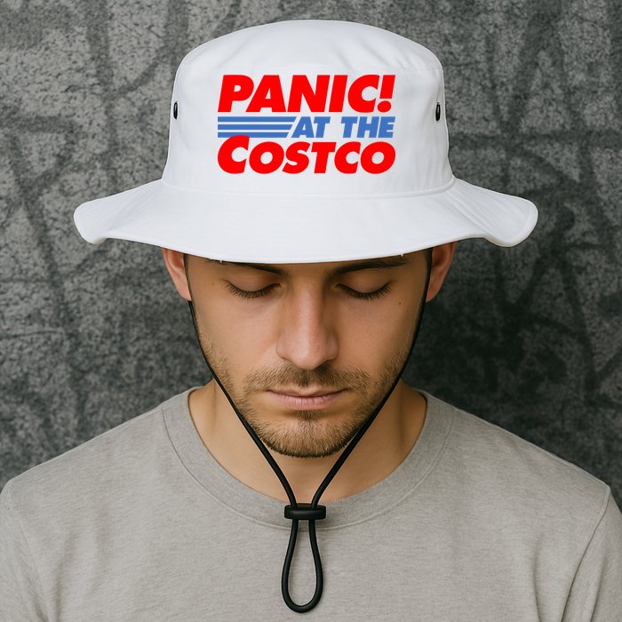 Panic At The Costco Funny Meme Bucket Hat