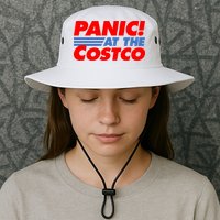 Panic At The Costco Funny Meme Bucket Hat