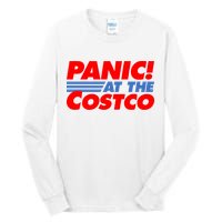 Panic At The Costco Funny Meme Tall Long Sleeve T-Shirt