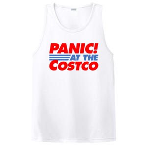 Panic At The Costco Funny Meme PosiCharge Competitor Tank