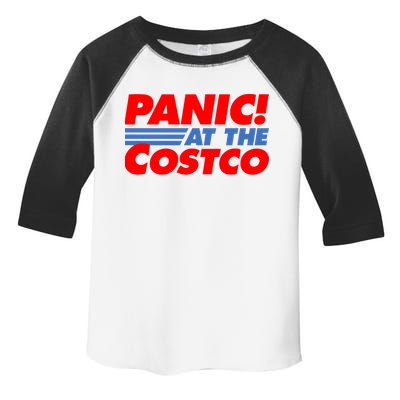 Panic At The Costco Funny Meme Toddler Fine Jersey T-Shirt