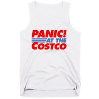 Panic At The Costco Funny Meme Tank Top