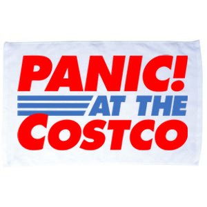 Panic At The Costco Funny Meme Microfiber Hand Towel