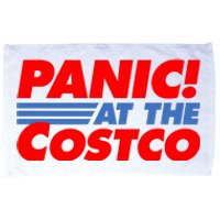 Panic At The Costco Funny Meme Microfiber Hand Towel