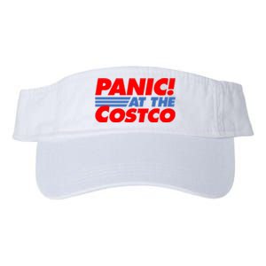 Panic At The Costco Funny Meme Valucap Bio-Washed Visor