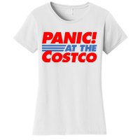 Panic At The Costco Funny Meme Women's T-Shirt