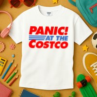 Panic At The Costco Funny Meme Kids T-Shirt