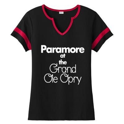 P.A.R.A.M.O.R.E At The Grand Ole Opry. Ladies Halftime Notch Neck Tee