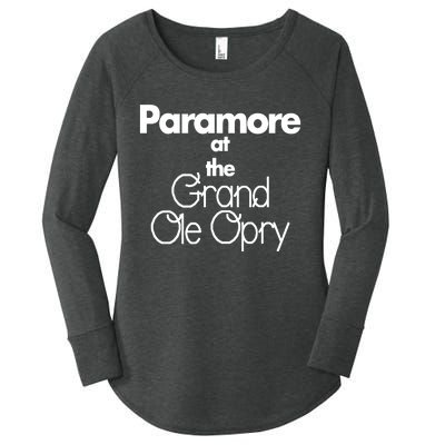 P.A.R.A.M.O.R.E At The Grand Ole Opry. Women's Perfect Tri Tunic Long Sleeve Shirt