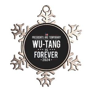 Presidents Are Temporary W.U.T.A.N.G Is Forever 2024 Metallic Star Ornament