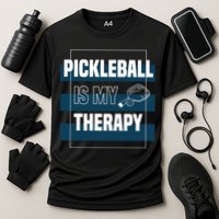 Pickleball As Therapy Hobby Sports Dinking Gift Performance Shirt