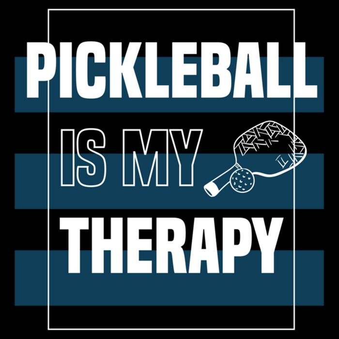 Pickleball As Therapy Hobby Sports Dinking Gift Impact Tech Backpack