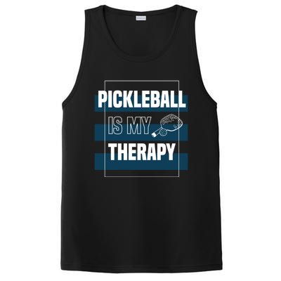 Pickleball As Therapy Hobby Sports Dinking Gift PosiCharge Competitor Tank