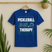 Pickleball As Therapy Hobby Sports Dinking Gift T-Shirt