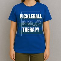 Pickleball As Therapy Hobby Sports Dinking Gift T-Shirt