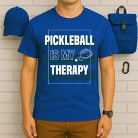 Pickleball As Therapy Hobby Sports Dinking Gift T-Shirt