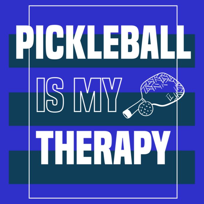 Pickleball As Therapy Hobby Sports Dinking Gift T-Shirt