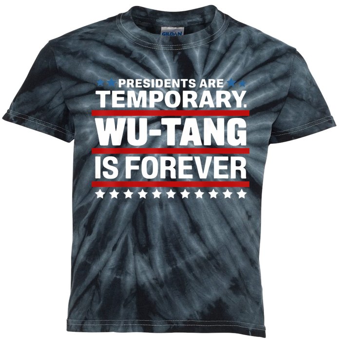 Presidents Are Temporary Is Forever Kids Tie-Dye T-Shirt