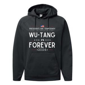 Presidents Are Temporary W.U.T.A.N.G Is Forever 2024 Performance Fleece Hoodie