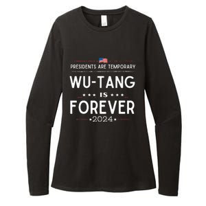 Presidents Are Temporary W.U.T.A.N.G Is Forever 2024 Womens CVC Long Sleeve Shirt