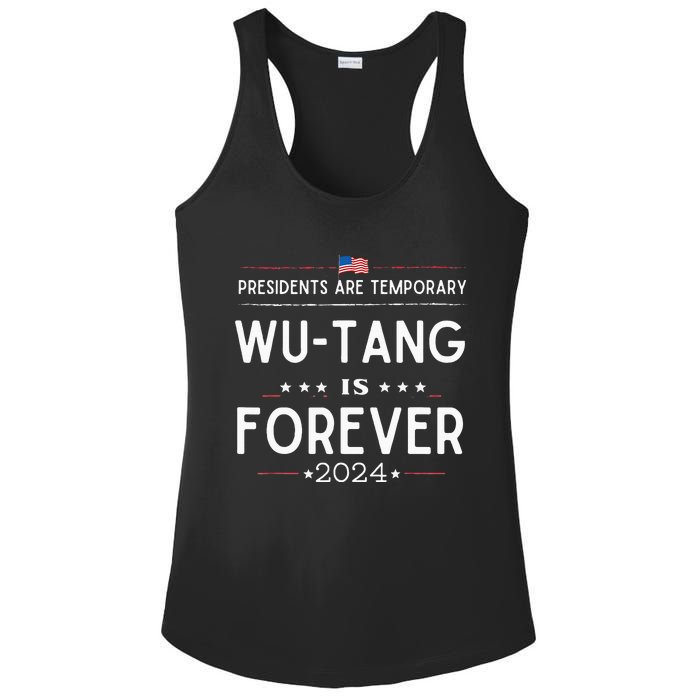 Presidents Are Temporary W.U.T.A.N.G Is Forever 2024 Ladies PosiCharge Competitor Racerback Tank