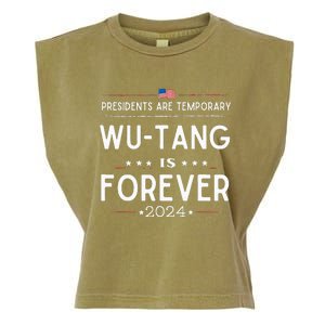 Presidents Are Temporary W.U.T.A.N.G Is Forever 2024 Garment-Dyed Women's Muscle Tee